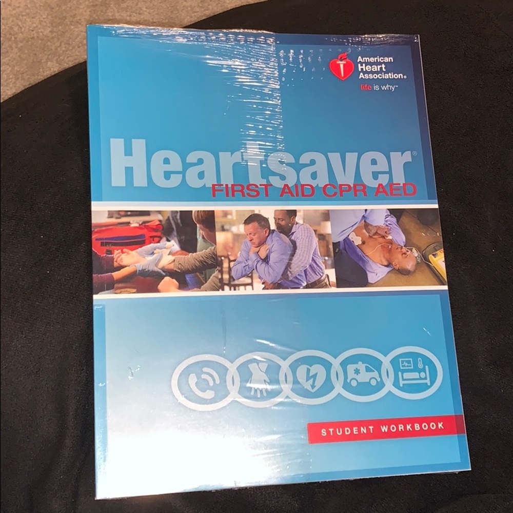 Unopened AHA First Aid/CPR/AED Student Workbook